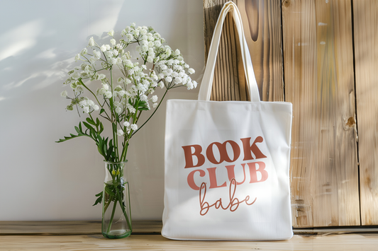 Book Club Babe Tote Bag