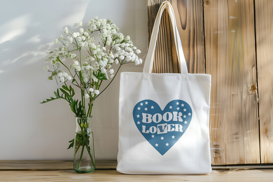 Book Lover Tote Bag