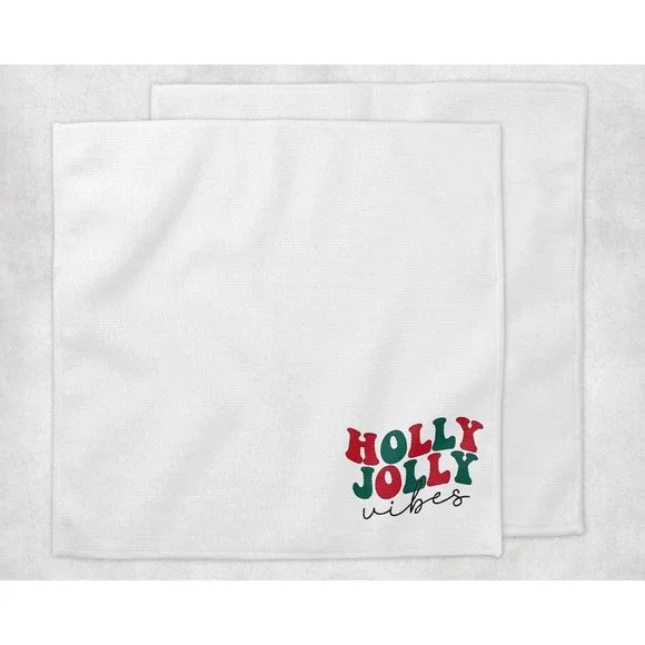 Holly Jolly Vibes Hand Towel