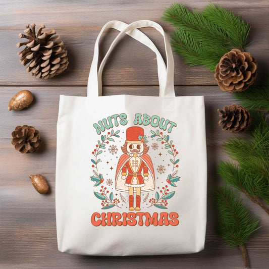 Nuts About Christmas Tote Bag