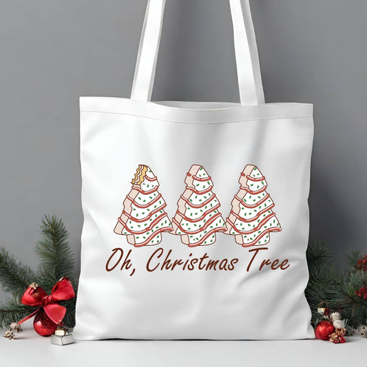 Oh Christmas Tree Cakes Tote Bag